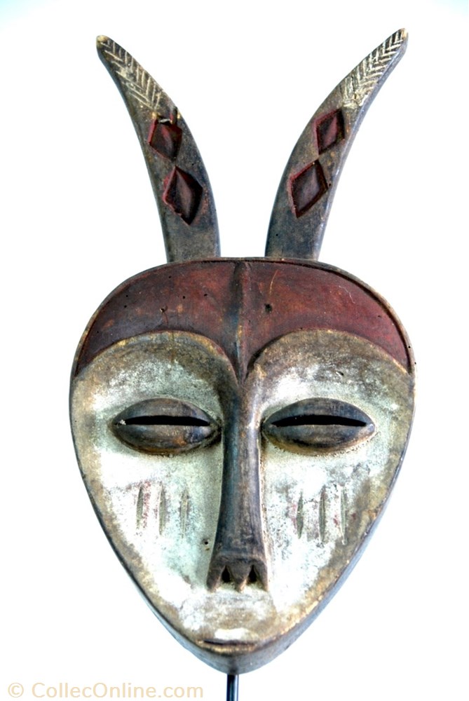 art antiquite africain masque kwele 003