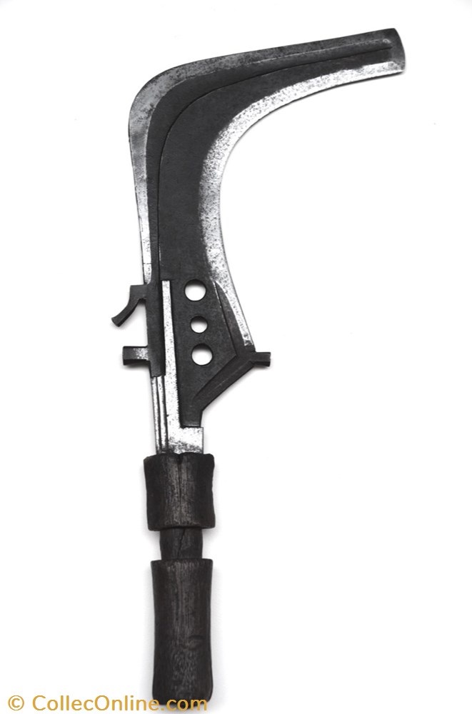 art antiquites africain armes mangbetu 007