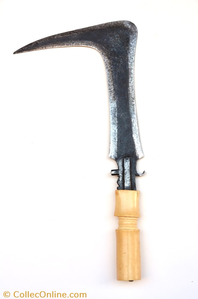 art antiquites africain armes budu ivoire 002