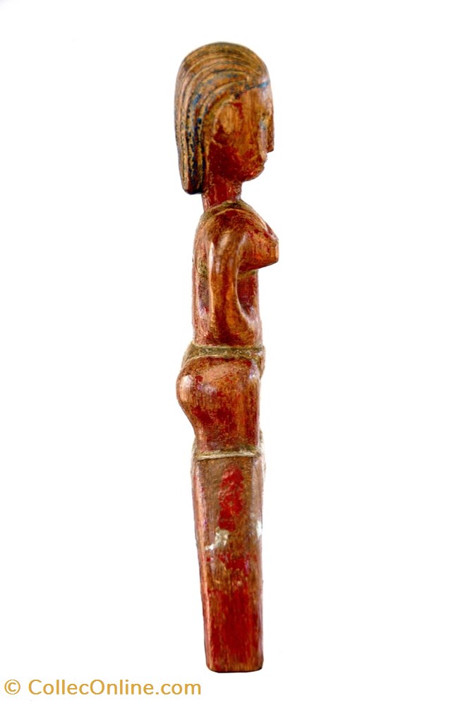 art antiquites africain armes l p baoule 003