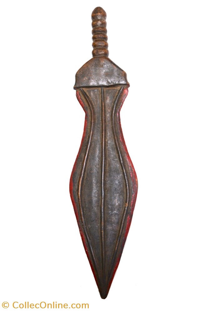 Épée Baoulé 001 art antiquite africain arme epee baoule 001
