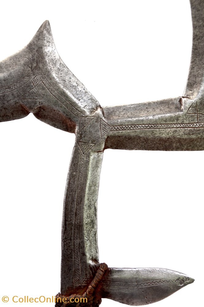 art antiquites africain armes ngbaka gbaya za 001