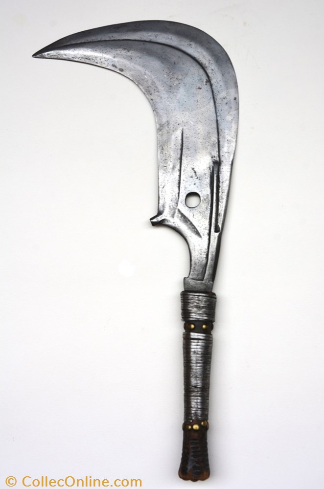 art antiquite africain arme mangbetu meje 001