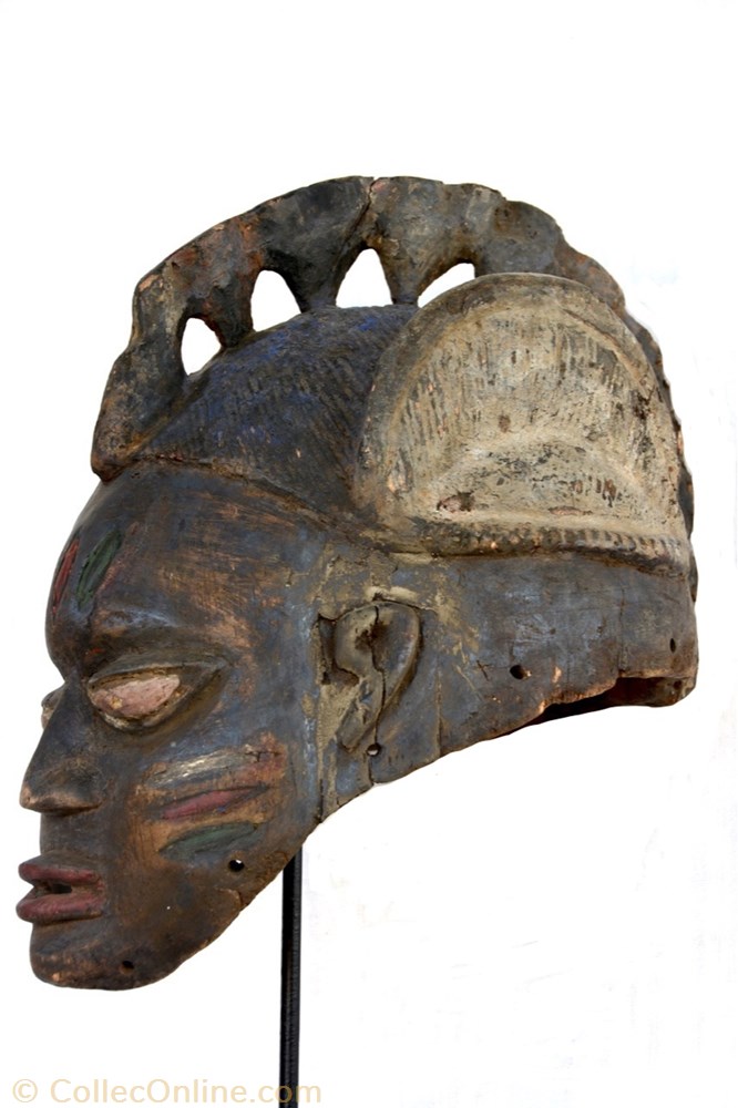 art antiquite africain masque yorouba 003