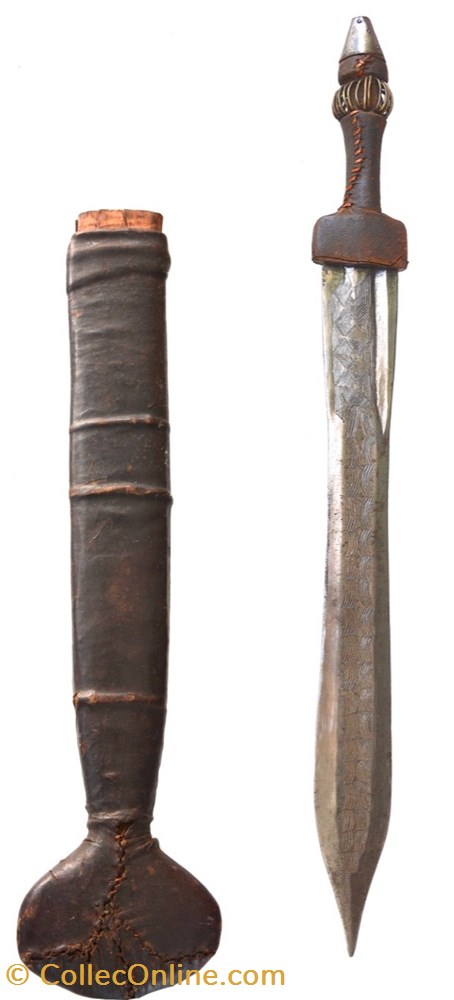 Tchokwé-Lunda 001 art antiquite africain arme tchokwe lunda 001