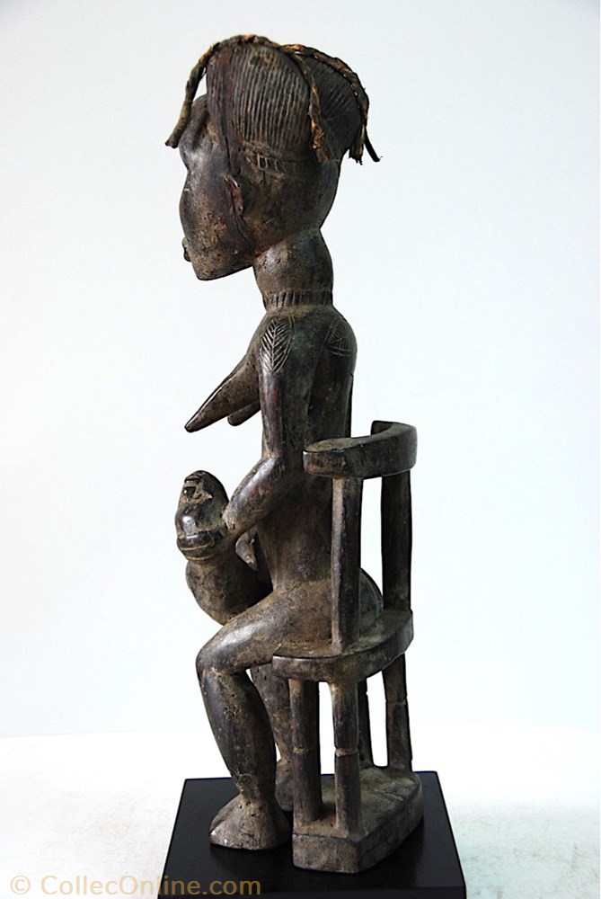 art antiquite africain statuette dan bassa maternite 002