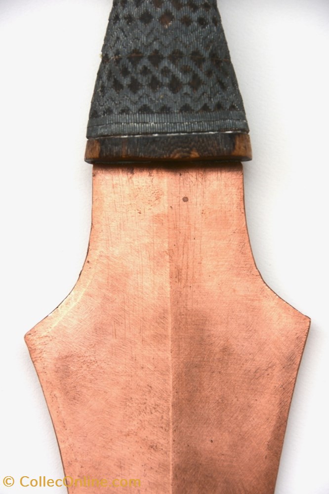 Épée Kuba 5 art antiquite africain arme epee kuba