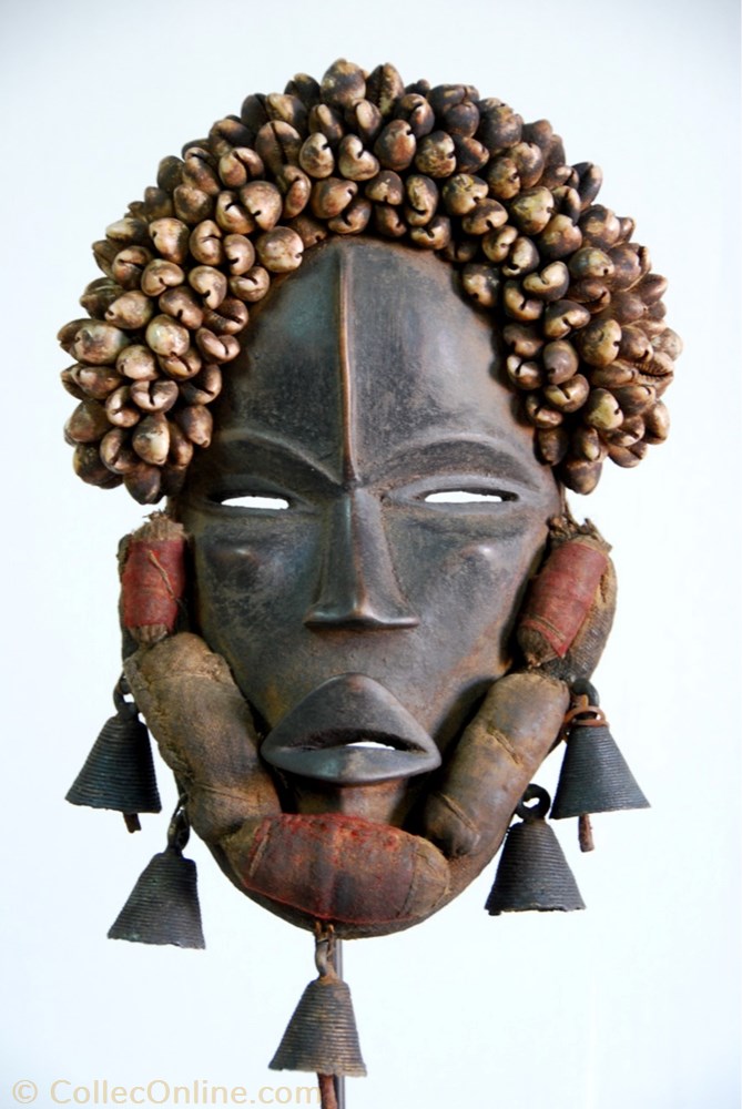 art antiquites africain masques dan 001