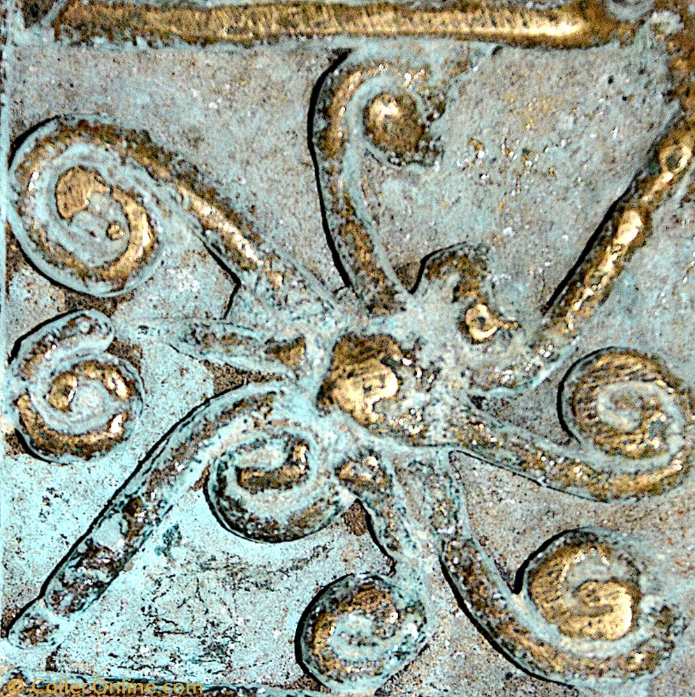 Poids géométrique 001 5 art antiquite africain bronze poids geometrique 001