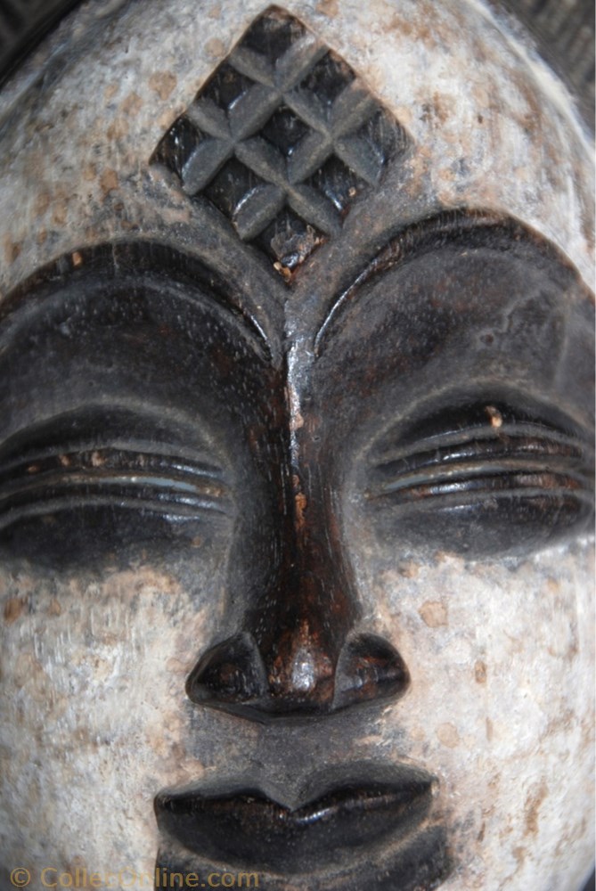 Punu 010 5 art antiquite africain masque punu 010