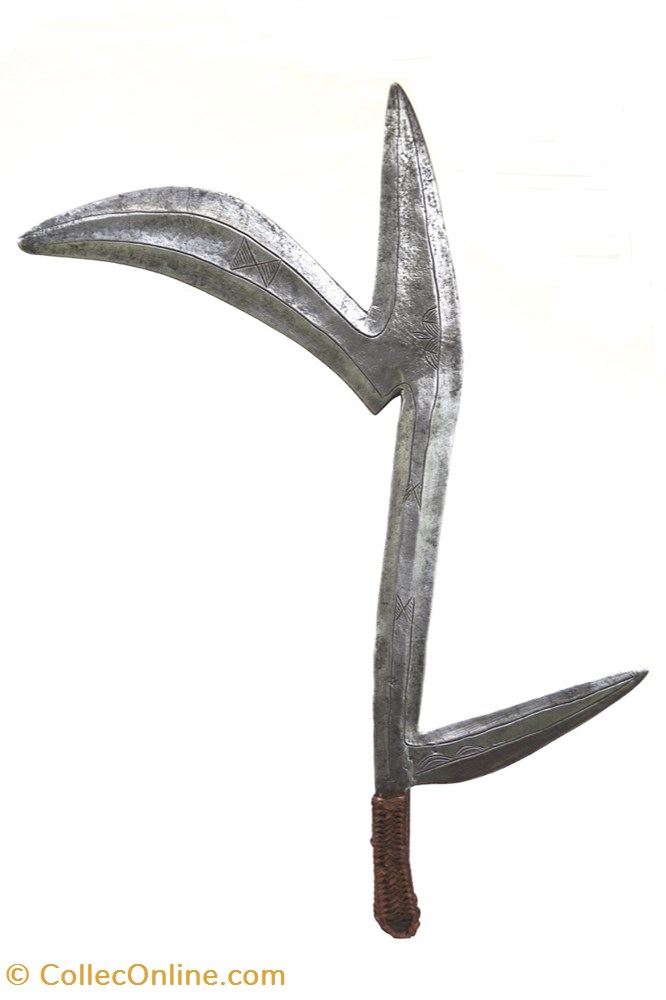art antiquites africain armes banda 004