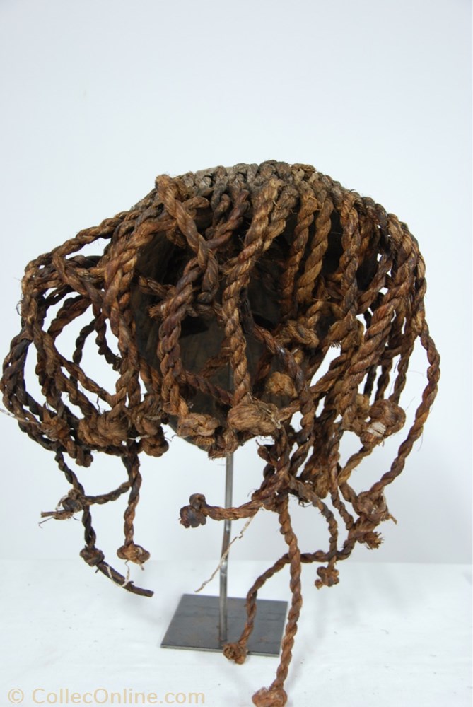 art antiquite africain masque tchokwe 001