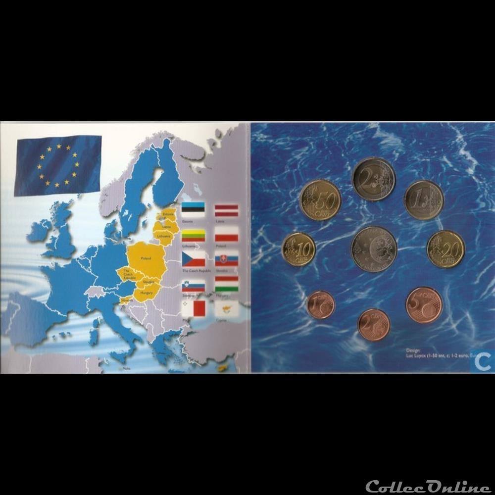 monnaie euro finlande serie officielle bu 2004 2