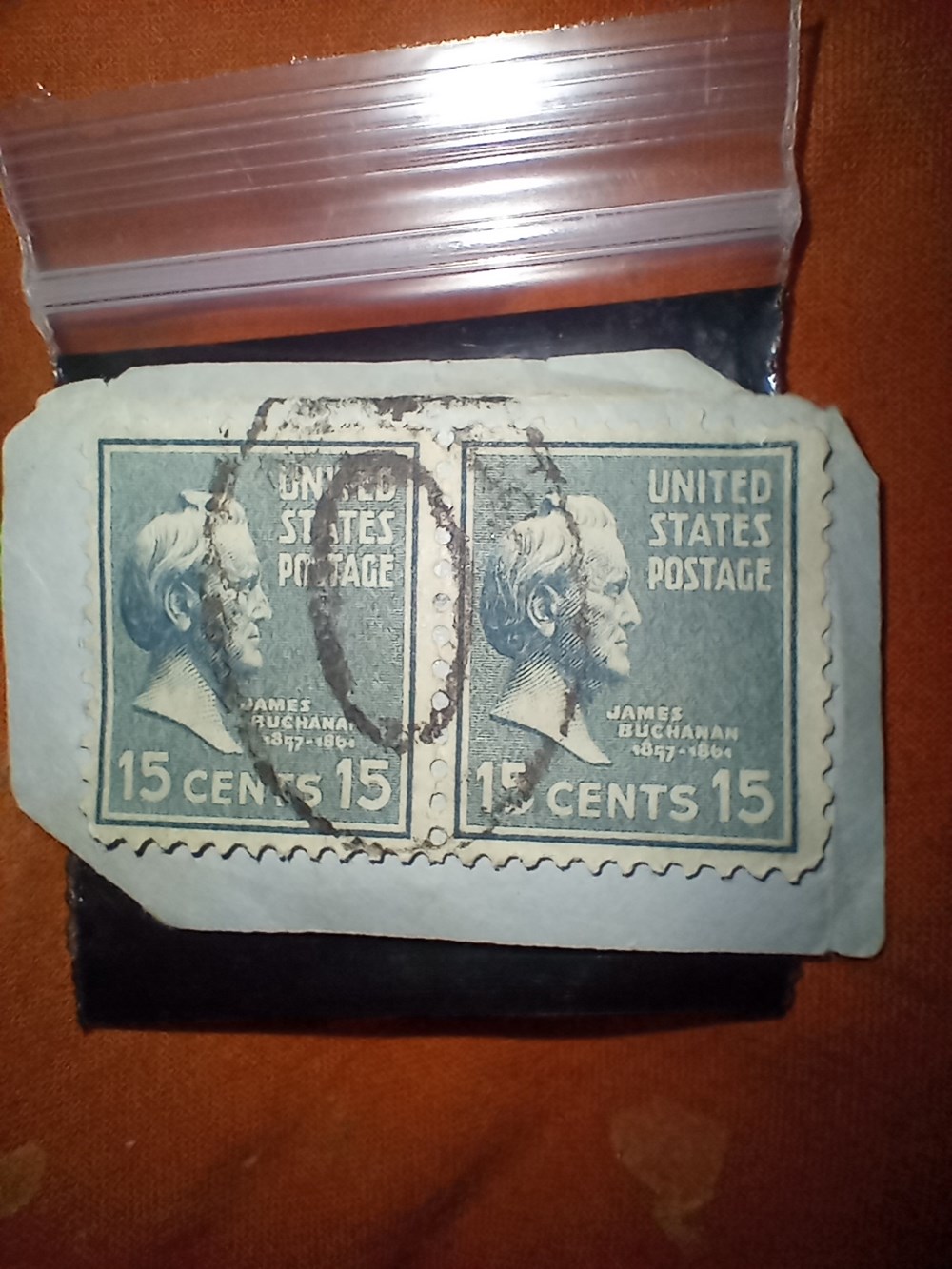 stamps 15c james buchanan 1857 1864