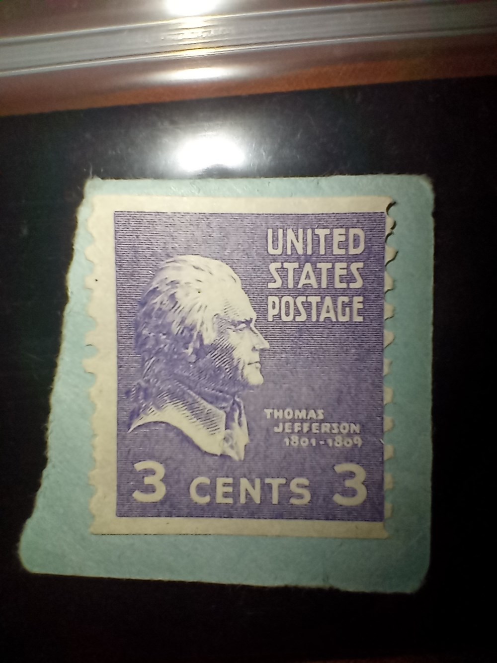 stamps 3 cents thomas jefferson 1801 1809