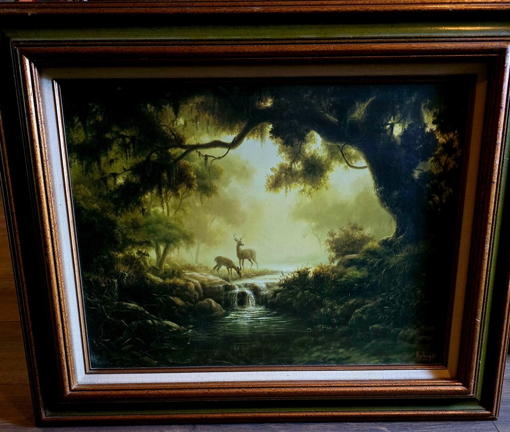 Woodland Reflections art antiquities woodland reflections