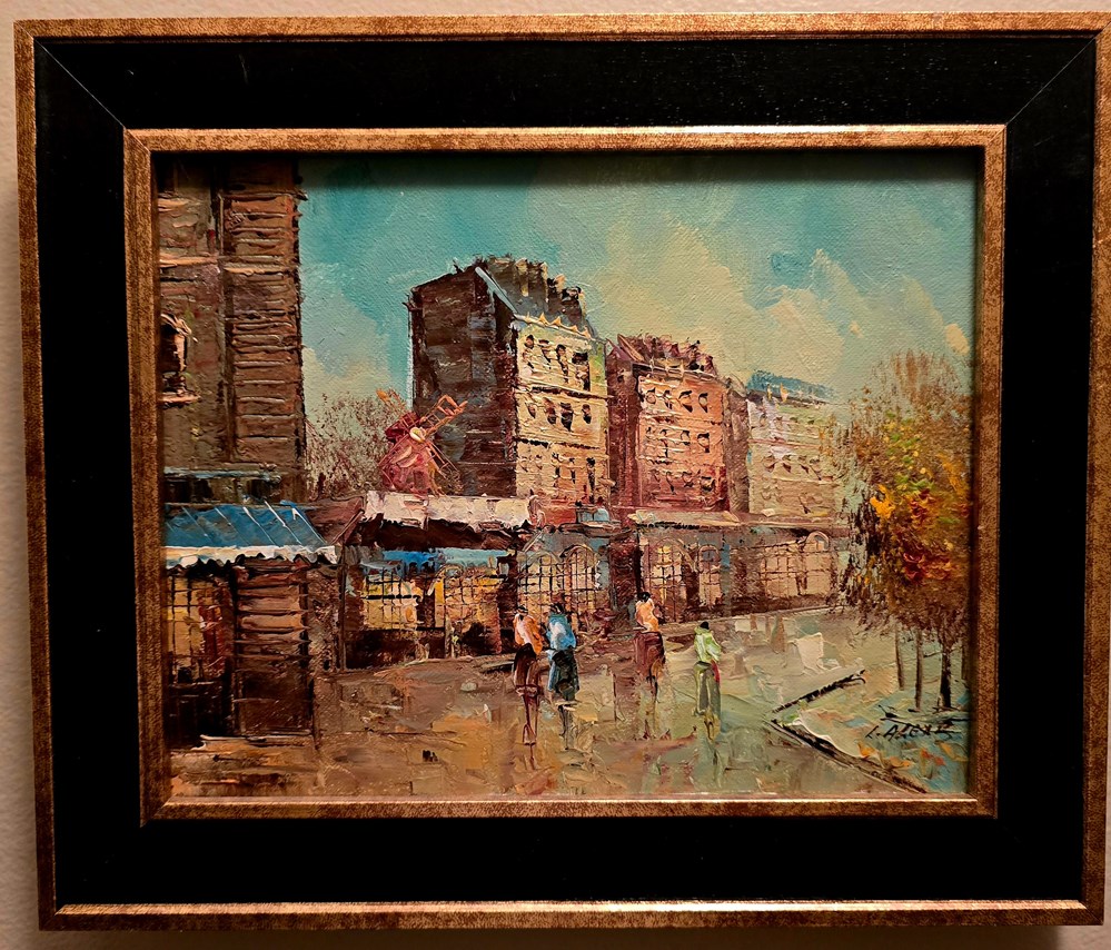 Moulin Rouge art antiquities paintings drawings moulin rouge