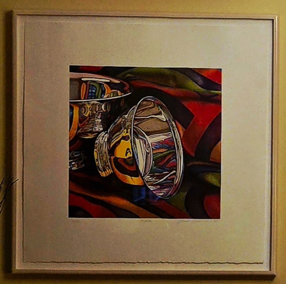 Fiesta art antiquities lithography silkscreen fiesta