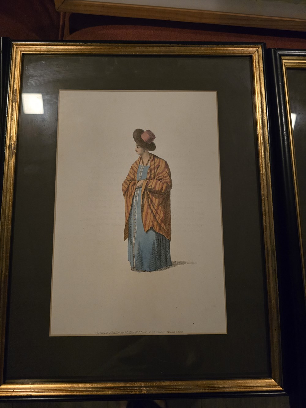 art antiquities etchings engravings 19th century attires 1000022251