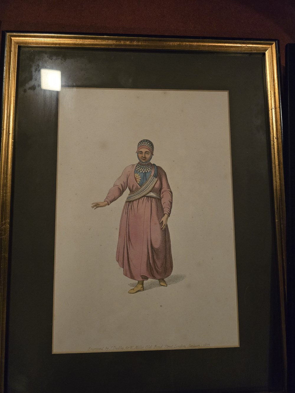 art antiquities etchings engravings 19th century attires 1000022252