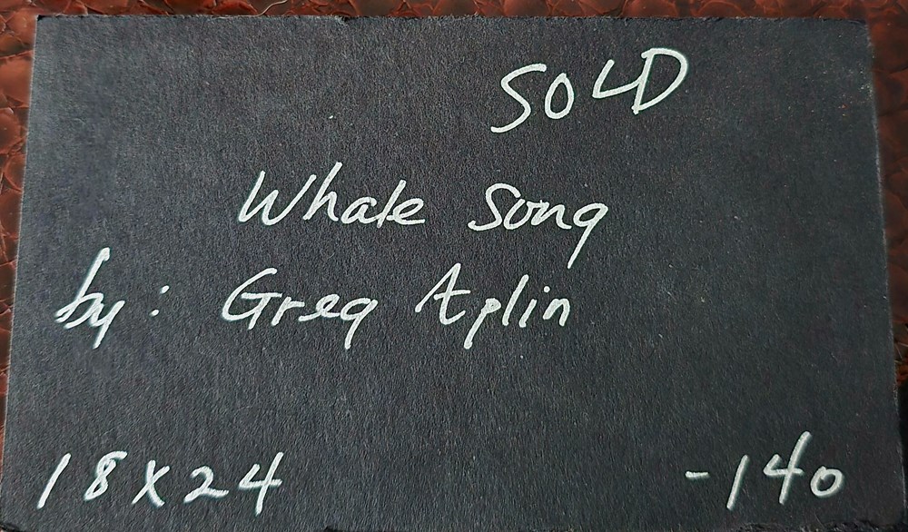 Whale Song art antiquities paintings drawings whale song