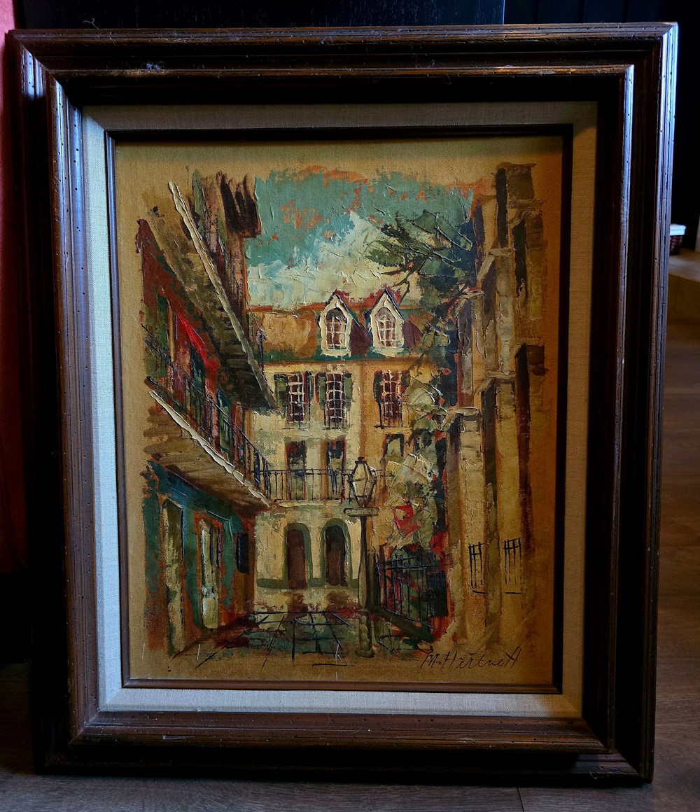 art antiquities paintings drawings new orleans street