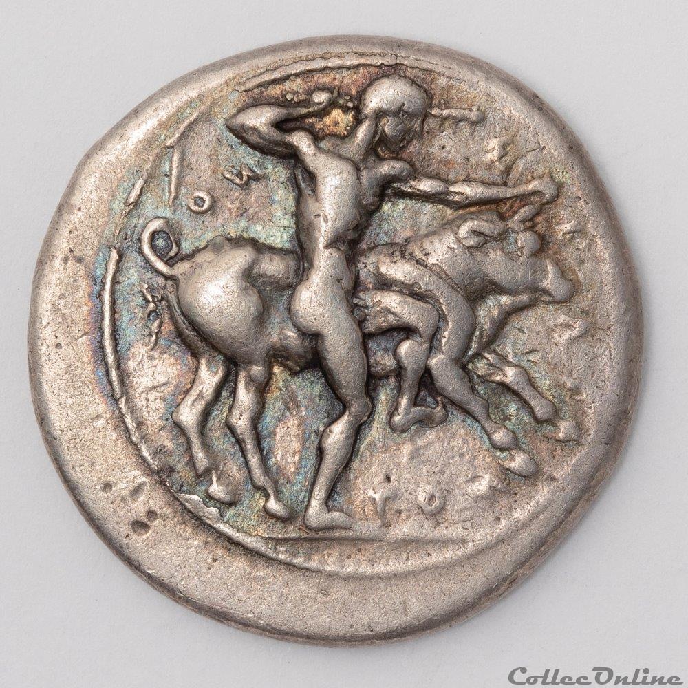 Selinonte monnaie antique av jc a ap grecque selinonte