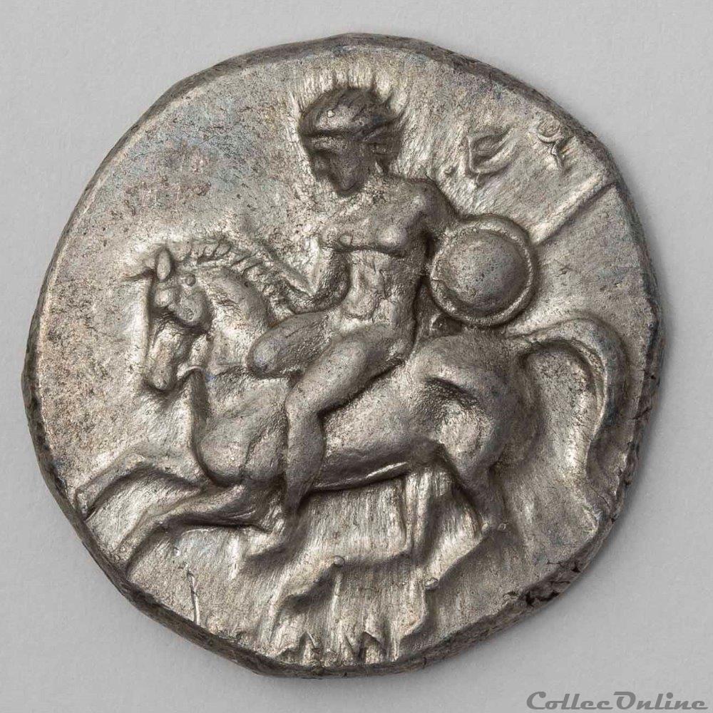 Tarente monnaie antique av jc ap grecque tarente