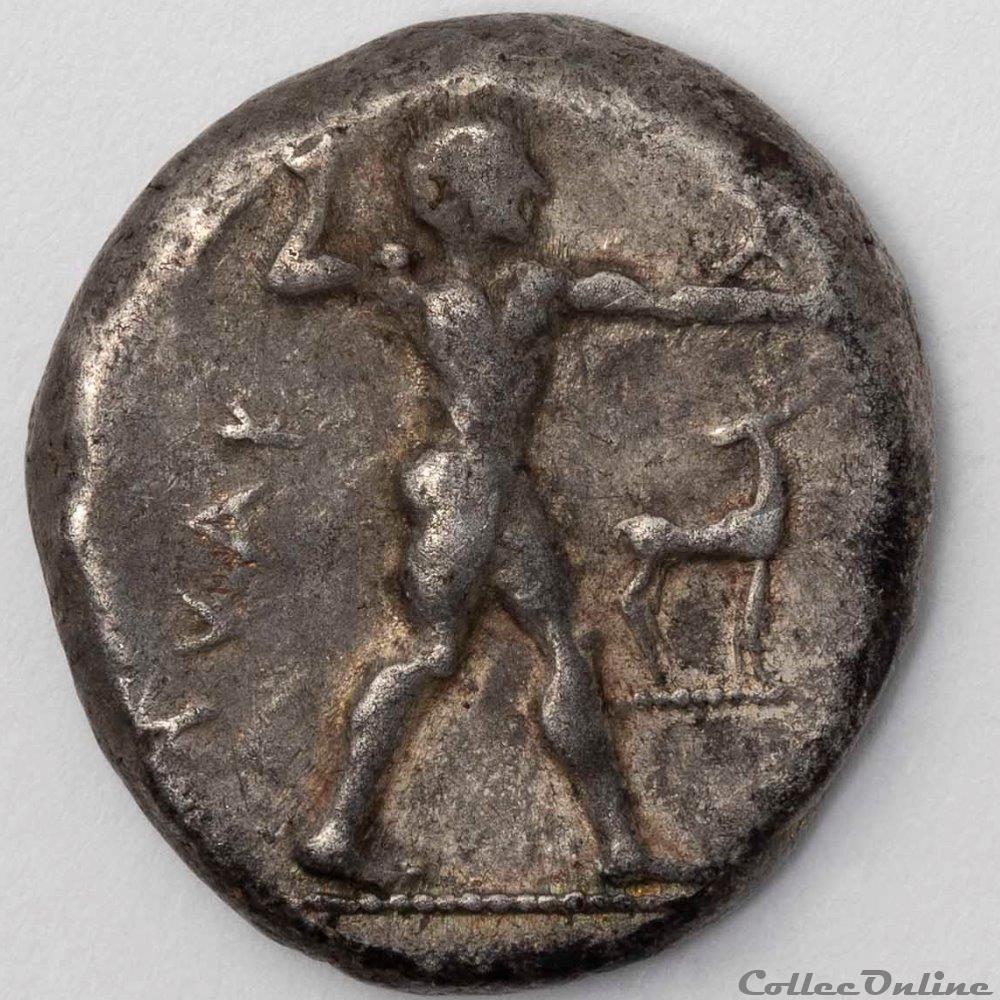 Kaulonia 2 monnaie antique av jc ap grecque kaulonia 2