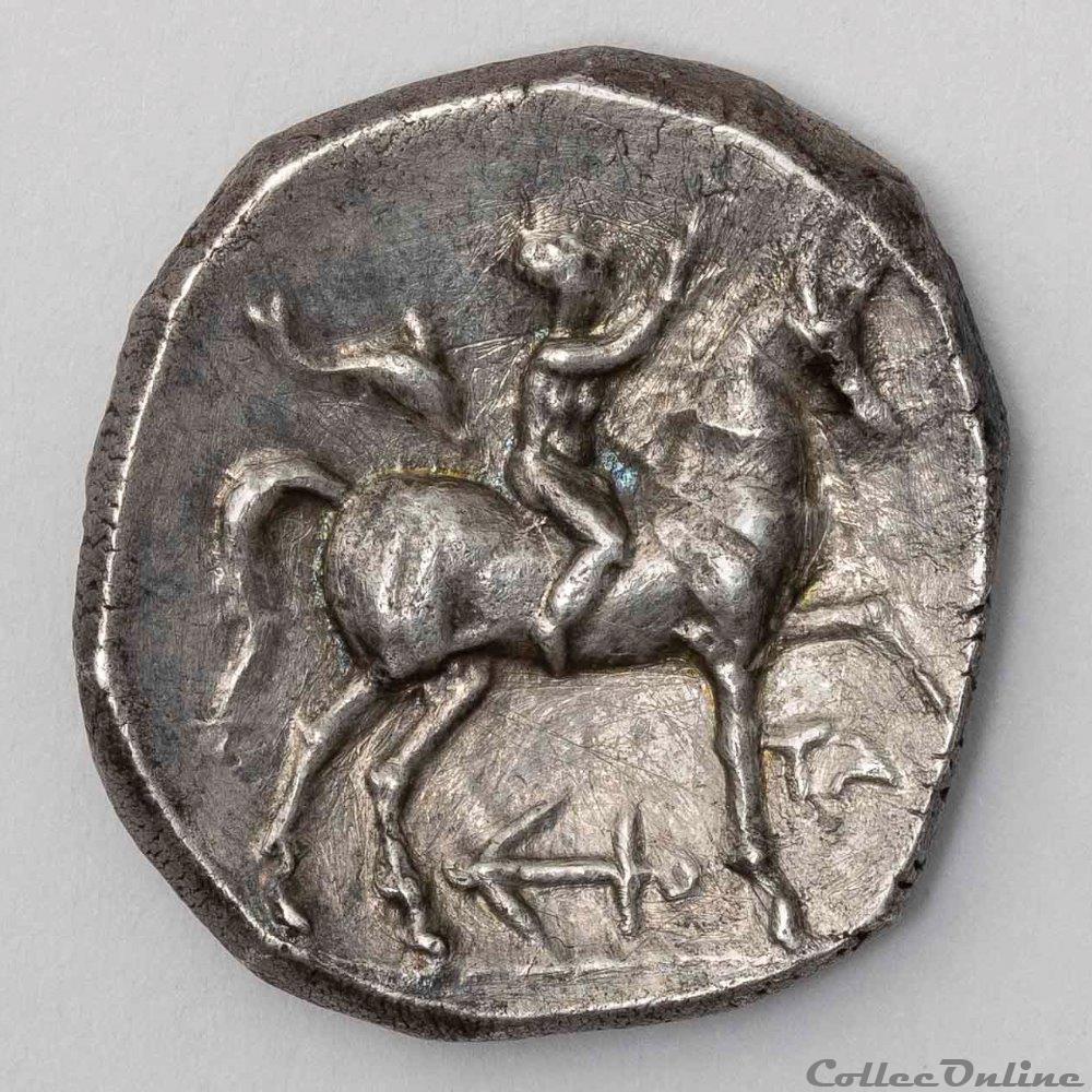 Tarente monnaie antique av jc ap grecque tarente