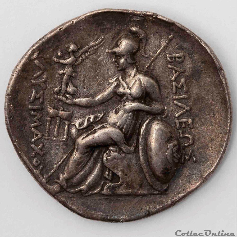 Lysimaque 2 monnaie antique av jc ap grecque lysimaque