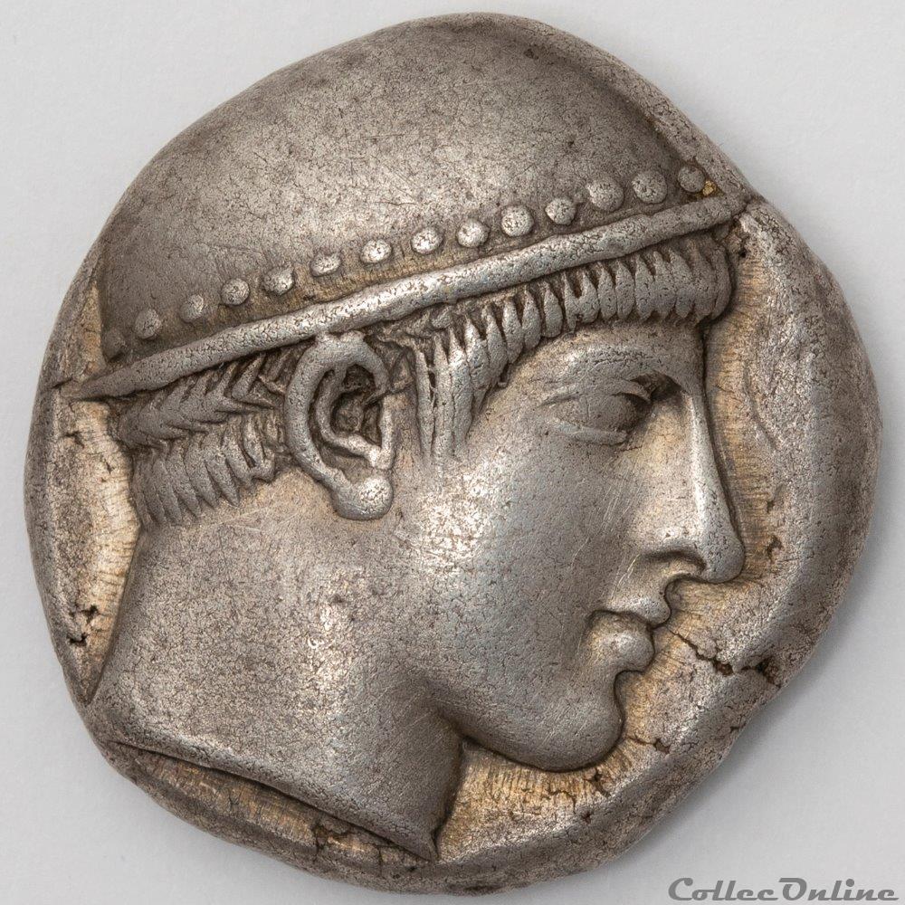 Ainos monnaie antique av jc ap grecque ainos