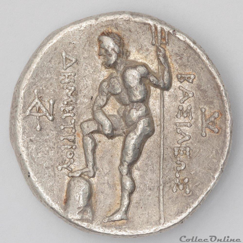 Demetrios Poliorcete 2 monnaie antique av jc a ap grecque demetrios poliorcete