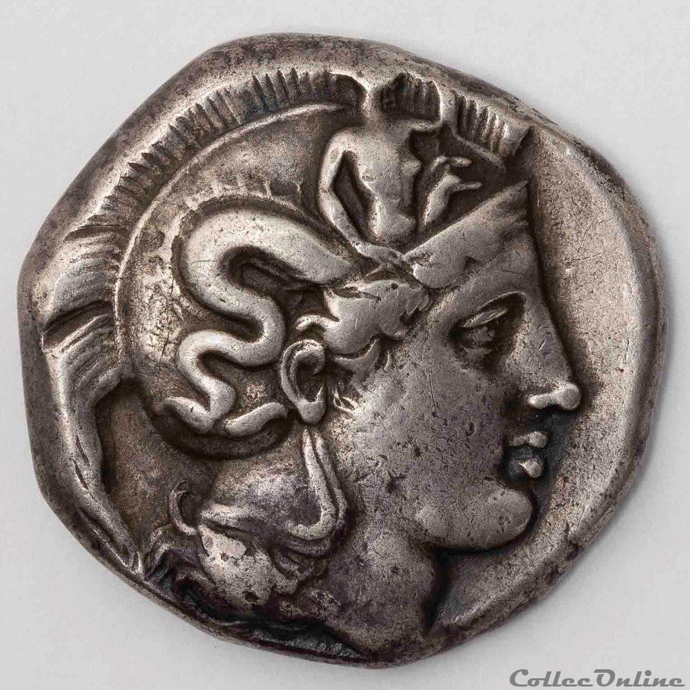 Thourioi monnaie antique av jc a ap grecque thourioi