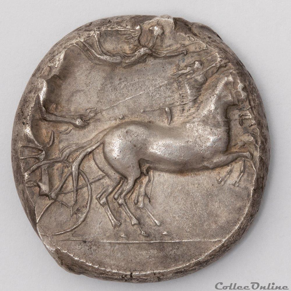 Catane monnaie antique av jc ap grecque catane