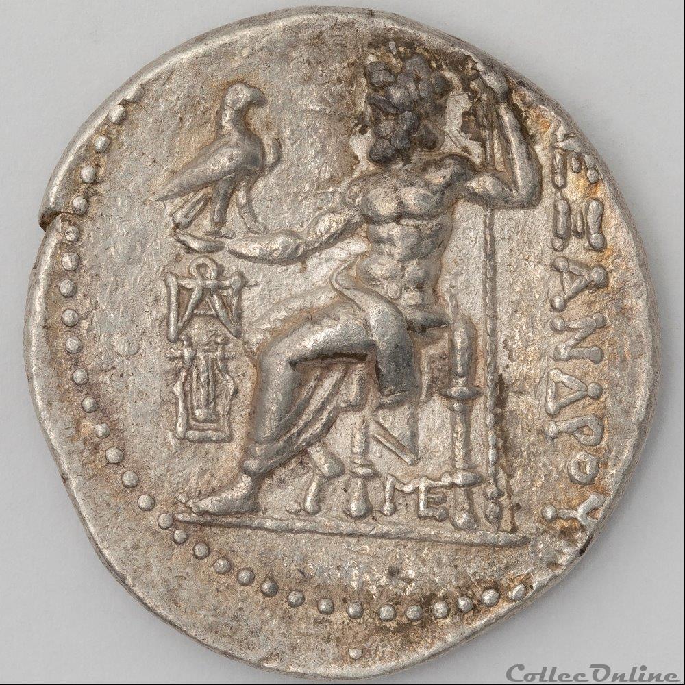 Alexandre 8 monnaie antique av jc ap grecque alexandre 8