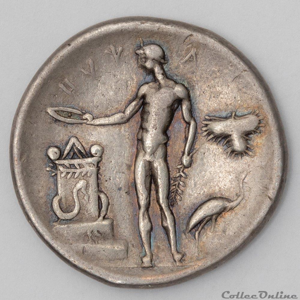Selinonte monnaie antique av jc a ap grecque selinonte