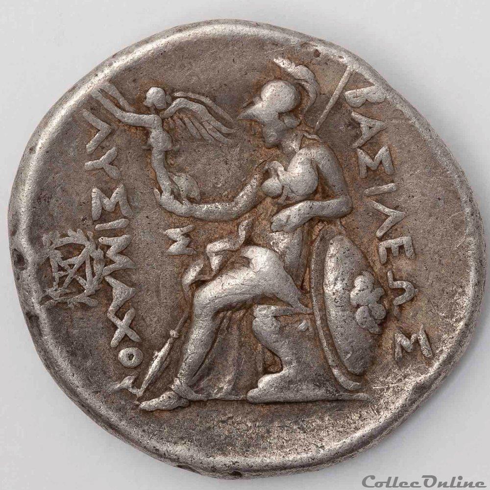 Lysimaque monnaie antique av jc ap grecque lysimaque