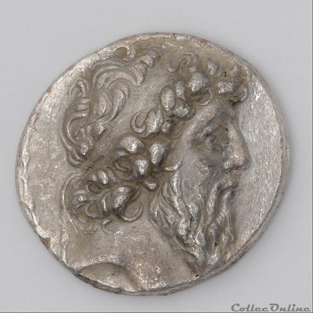 Demetrios II monnaie antique av jc a ap grecque demetrios ii