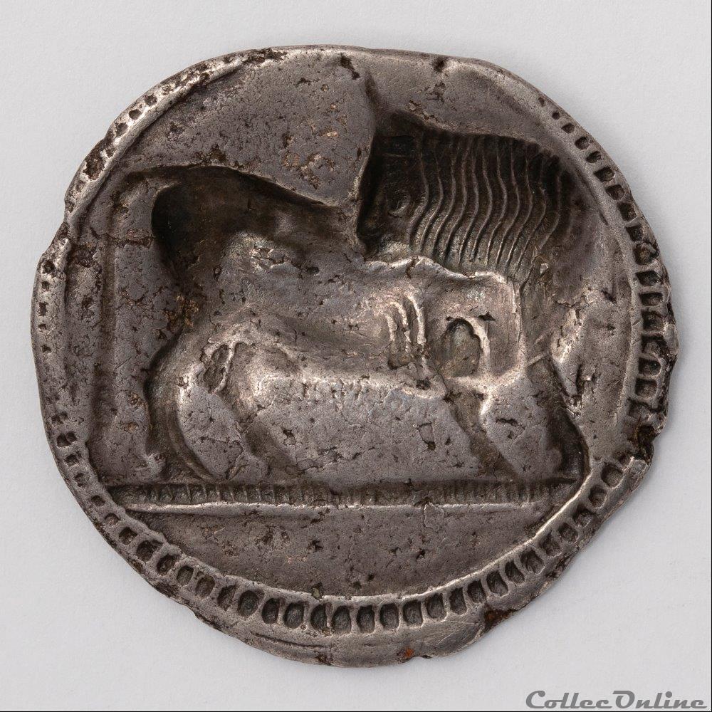 Sybaris monnaie antique av jc ap grecque sybaris