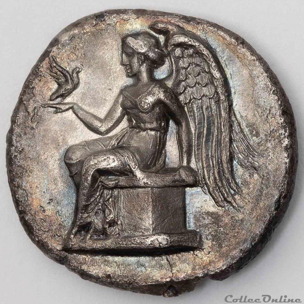 Terina 2 monnaie antique av jc ap grecque terina
