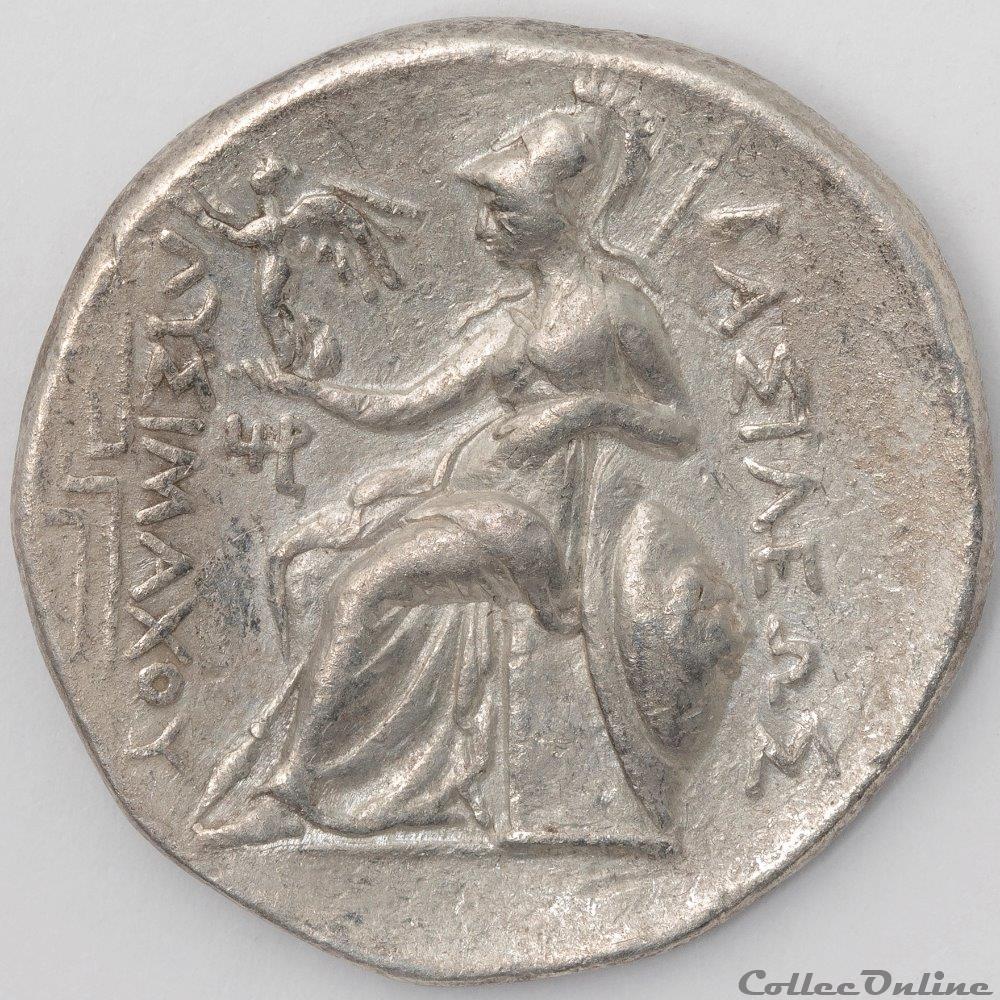 Lysimaque 2 monnaie antique av jc ap grecque lysimaque