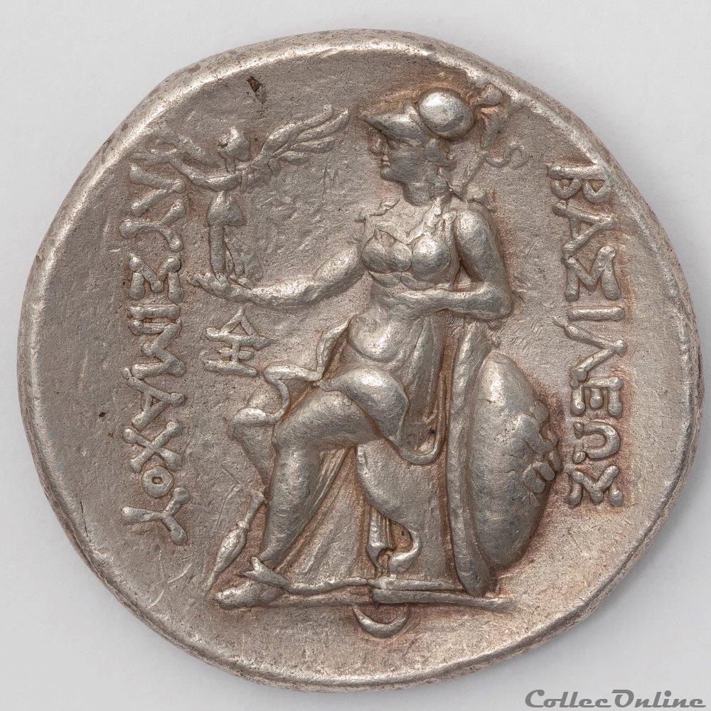 Lysimaque monnaie antique av jc ap grecque lysimaque
