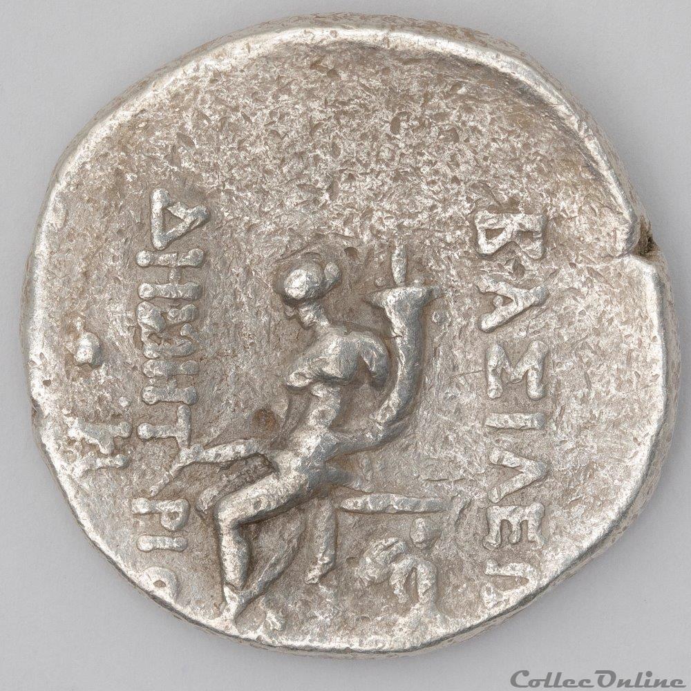 Demetrios II monnaie antique av jc a ap grecque demetrios ii