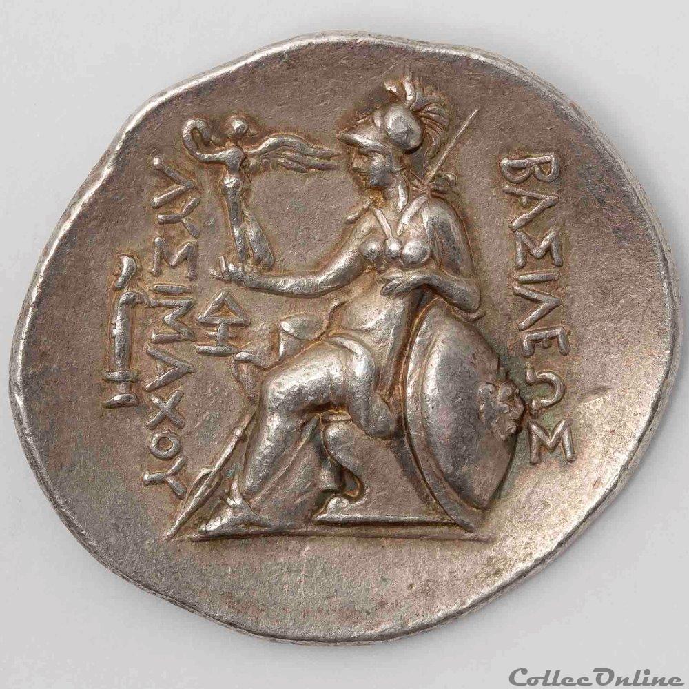 Lysimaque 2 monnaie antique av jc ap grecque lysimaque