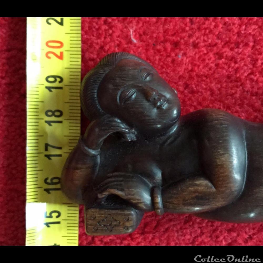 Chine femme médecine en corne 3 art antiquite asiatique chine femme medecine en corne