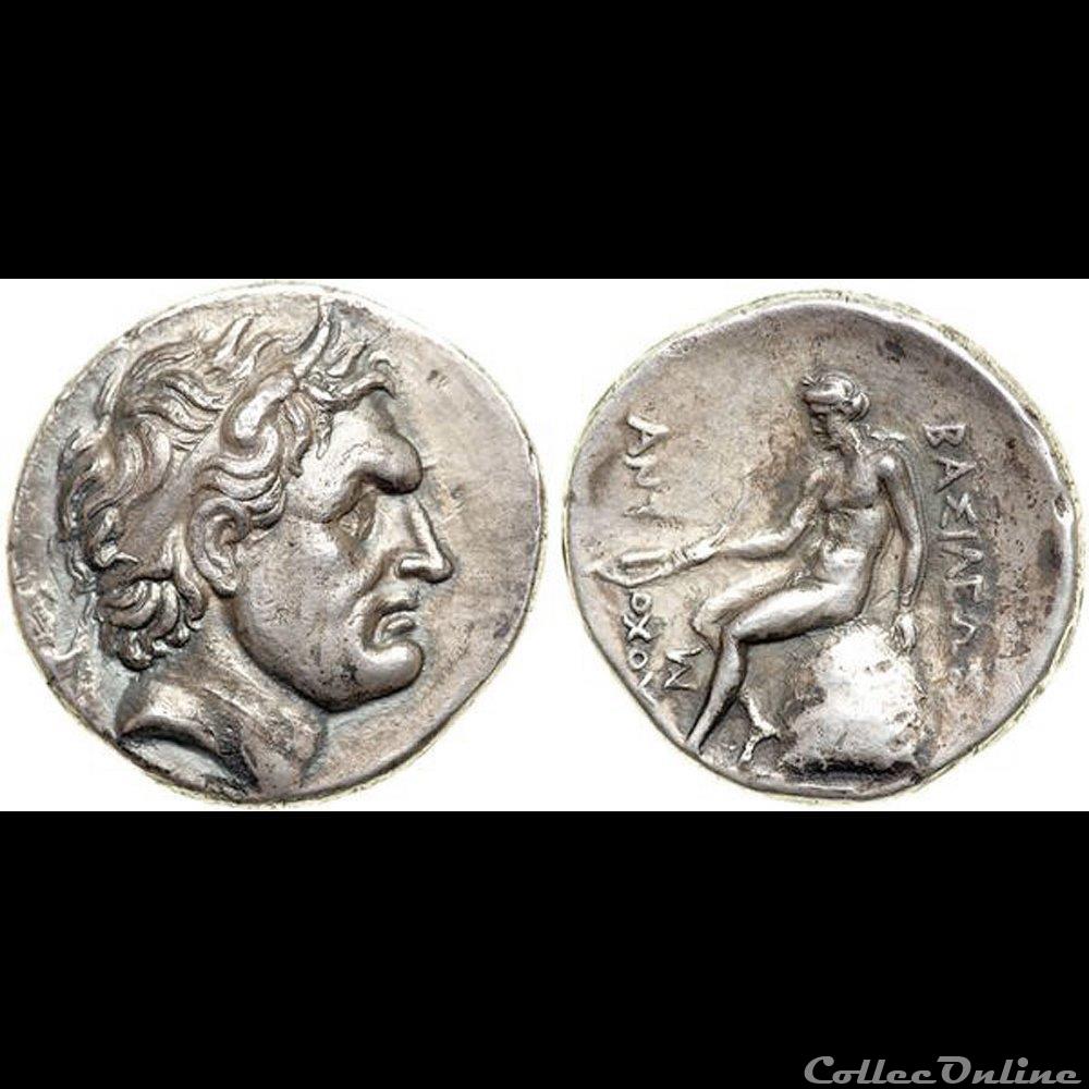 Seleucos 1er Nicator vu par Phileitairos 5 monnaie antique av jc ap grecque seleucos 1er nicator vu par phileitairos