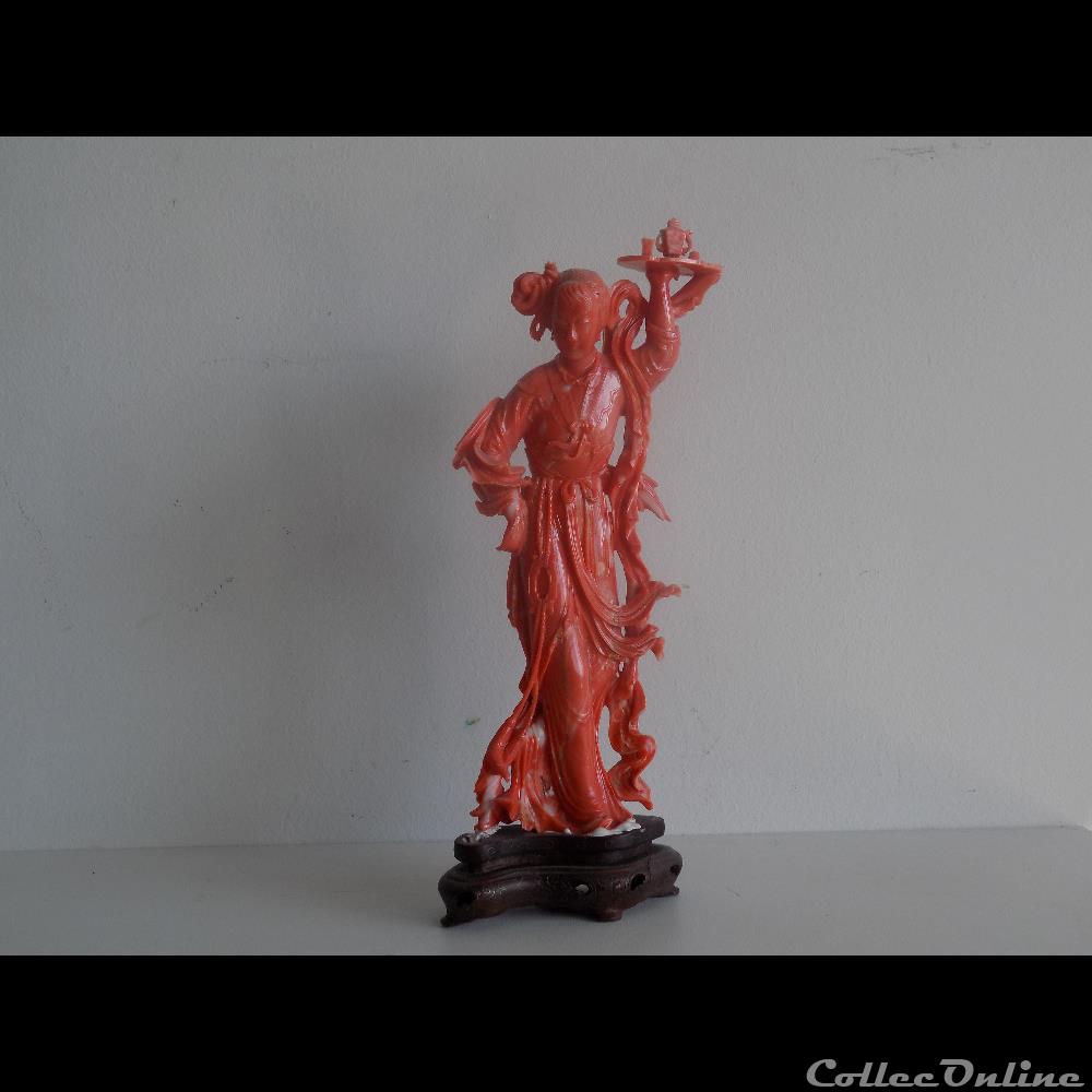 art antiquite asiatique corail chine 3