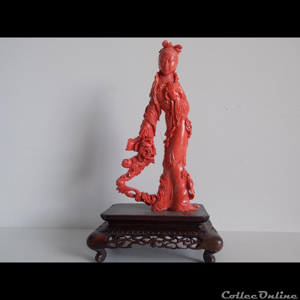 art antiquite asiatique corail chine 1