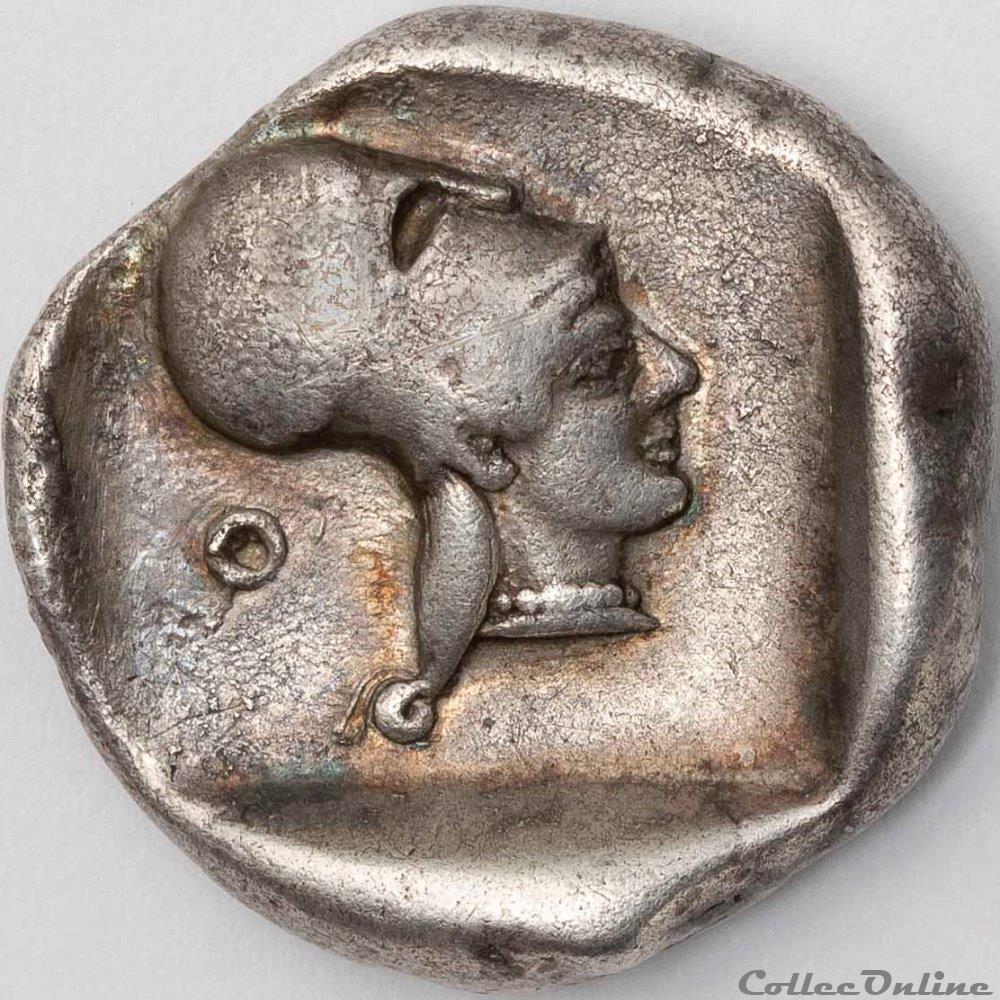 monnaie antique av jc ap grecque les poulains